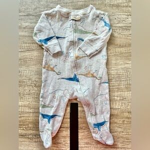 Carters Baby Boy Dinosaur Sleeper - Size 6mo